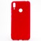Накладка Silicone cover на Huawei Honor 8C красная 14 - фото 28455