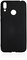 Накладка Silicone cover на Huawei Honor 8C чёрная 18 - фото 28456