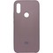Накладка Silicone cover на Xiaomi Redmi 7 пудровая 19