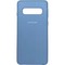 Накладка Silicone cover на Samsung Galaxy S10 светло сиреневая 5 - фото 29098