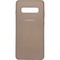 Накладка Silicone cover на Samsung Galaxy S10 Plus пудровая 19 - фото 29106