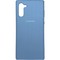Накладка Silicone cover на Samsung Galaxy Note 10 светло сиреневая 5 - фото 29115