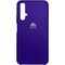 Накладка Silicone cover на Huawei Honor 20 фиолетовая 36 - фото 29197