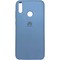 Накладка Silicone cover на Huawei Honor 8C светло сиреневая 5 - фото 29207