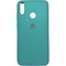 Накладка Silicone cover на Huawei Honor 8C бирюзовая 21 - фото 29210