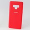 Накладка Silicone cover на Samsung Galaxy Note 9 красная 14 - фото 31888