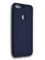 Накладка силиконовая Soft Touch ультратонкая для Huawei Y7 2018 синяя - фото 39351