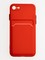 Накладка силиконовая Winter с кардхолдером для Apple iPhone 7/8/SE 2020 красная