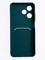 Накладка силиконовая Winter с кардхолдером для Infinix Hot 30 Play зеленая - фото 63231