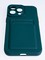 Накладка силиконовая Winter с кардхолдером для Apple iPhone 14 Pro Max зеленая - фото 64505